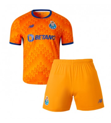 Lacne Dětský Futbalové dres Porto 2024-25 Krátky Rukáv - Preč (+ trenírky)